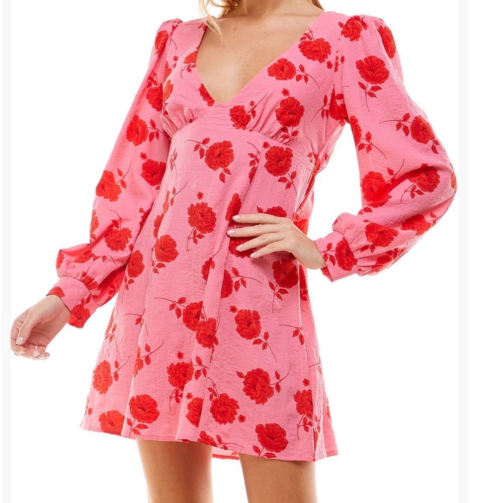 NWOT Valentines Dress!!! Midnight doll A line mini dress size small - Picture 3 of 11